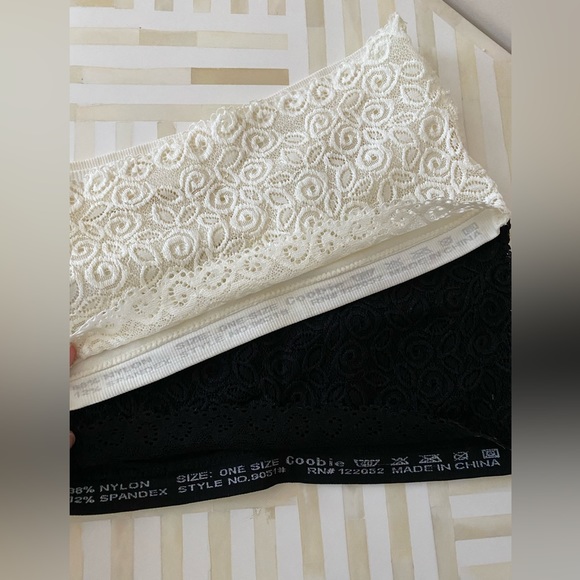 Coobie Strapless Lace Back Bandeau - Picture 3 of 5